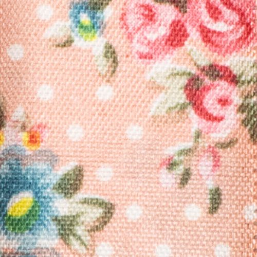 položky Dárková stuha s květinovým vzorem pro hravé dárky a tvoření, šířka 2,5 cm, délka 15 m