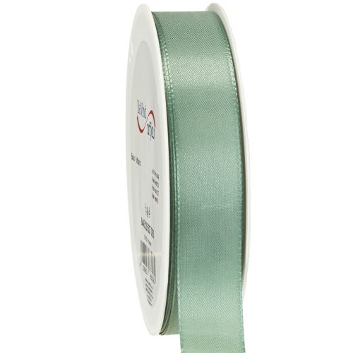 Dekorativní stuha taftová stuha dárková stuha zelená šalvějová 25mm 50m