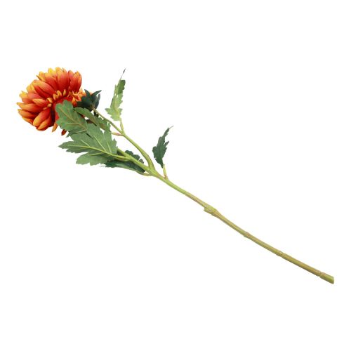 položky Umělé květiny dekorace jiřiny umělé květiny oranžové 62cm