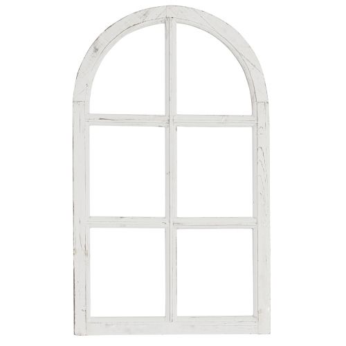 Floristik24 Dekorativní okno shabby chic dřevěné dekorativní okno bílé 40×70cm