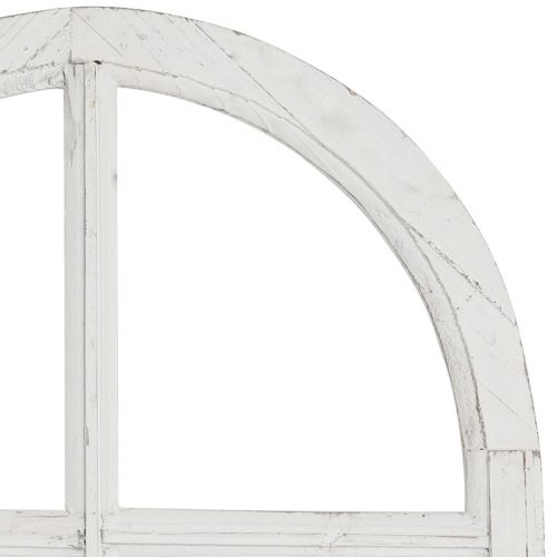 Floristik24 Dekorativní okno shabby chic dřevěné dekorativní okno bílé 40×70cm