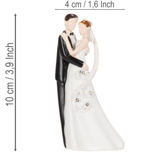 Dekorativní figurka svatebčanů, 10,5 cm | Floristik24.cz