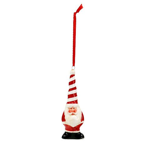 Dekorativní figurka Santa k zavěšení 11cm 1ks