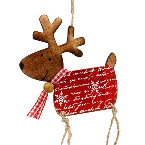 Floristik24 Dekorativní figurka k zavěšení los 18cm 6ks