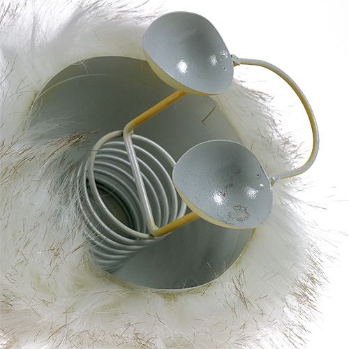 Floristik24 Ozdobná figurka ovečka krémová 21cm