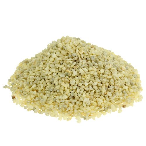 Floristik24 Dekorační granule šampaňské dekorační kameny 2mm - 3mm 2kg