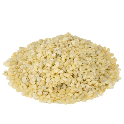 Floristik24 Dekorativní granule šampaňské dekorativní kameny 2mm - 3mm 2kg