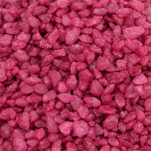 položky Dekorační granule fuchsiové dekorační kameny 2mm - 3mm 2kg