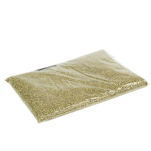 položky Dekorační granule žluté zlato dekorační kameny žluté 2mm - 3mm 2kg