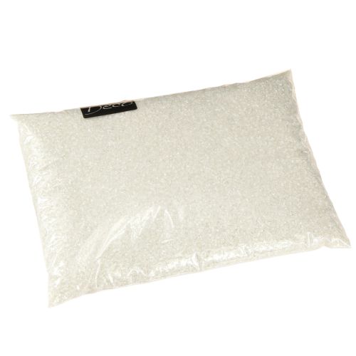 položky Dekorativní granule, skleněné granule, dekorativní písek 1–2 mm, perleť, 2 kg