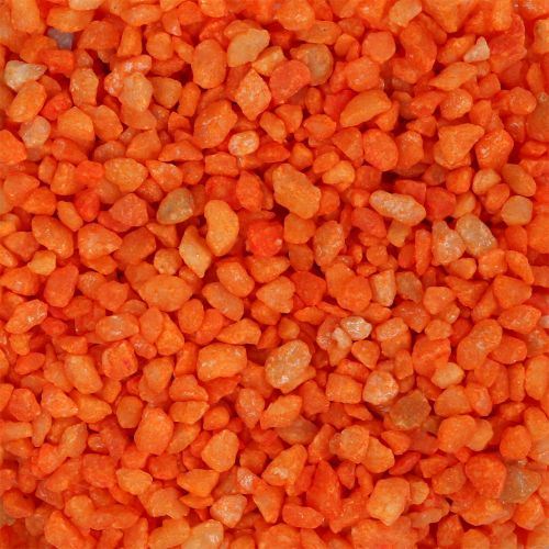 položky Dekorační granule oranžové dekorační kameny 2mm - 3mm 2kg