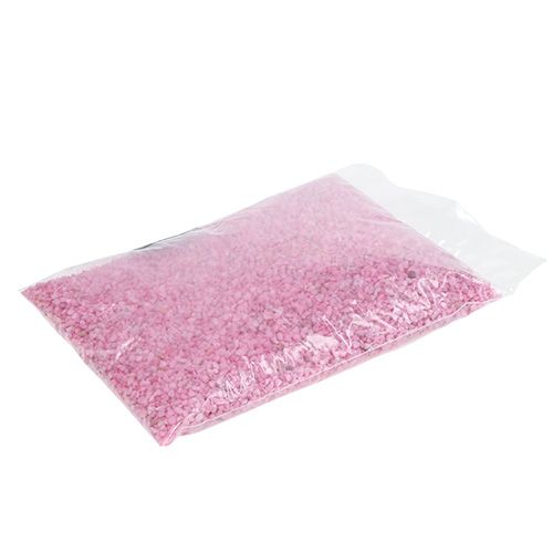 položky Dekorační granule růžové dekorační kameny 2mm - 3mm 2kg