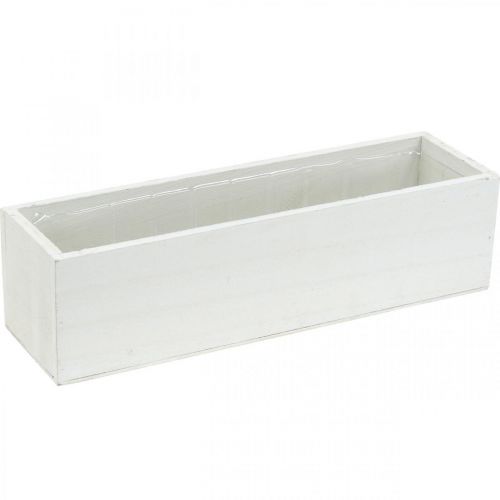 položky Dekorační truhlík na výsadbu, květináč, květináč, dřevěná dekorace L32cm