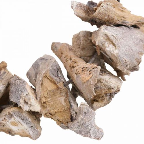 Floristik24 Deco věnec přírodní věnec kořen dřevo deco nature bílý Ø35cm