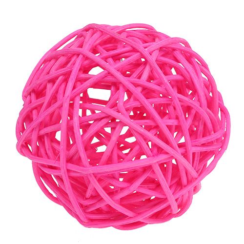 položky Ozdobné koule růžové Ø7cm 18 ks