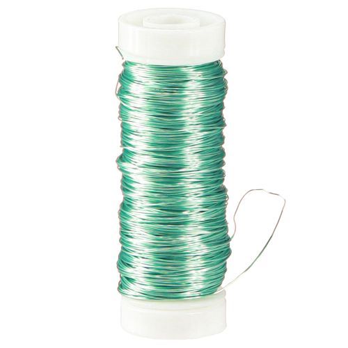 položky Deko drát Ø0,30mm 30g/50m ledově modrý