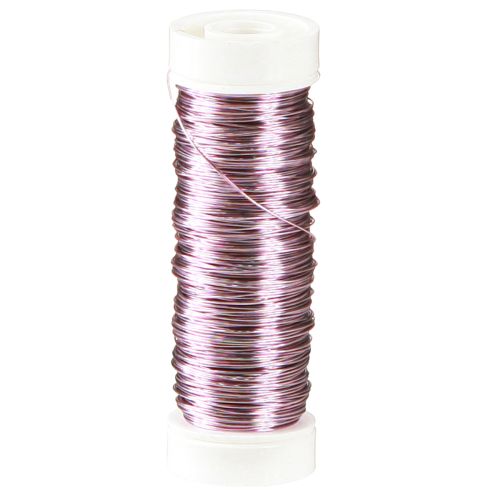 Floristik24 Deko drát Ø0,30mm 30g/50m levandule