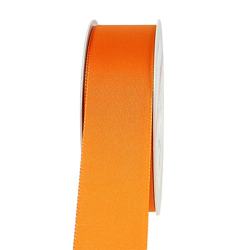 Dárková a dekorační stuha oranžová 40mm 50m