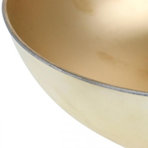 Dekorativní miska zlatá miska na rostliny plastová Ø30cm V9cm