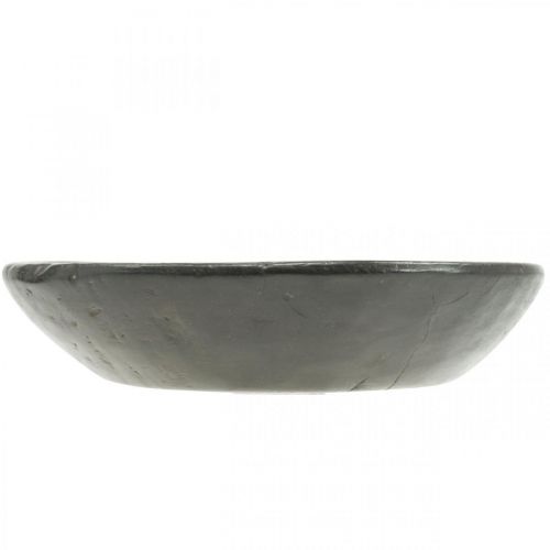 Floristik24 Dekorační miska, dřevěná miska, dřevěná miska hnědá Ø34cm