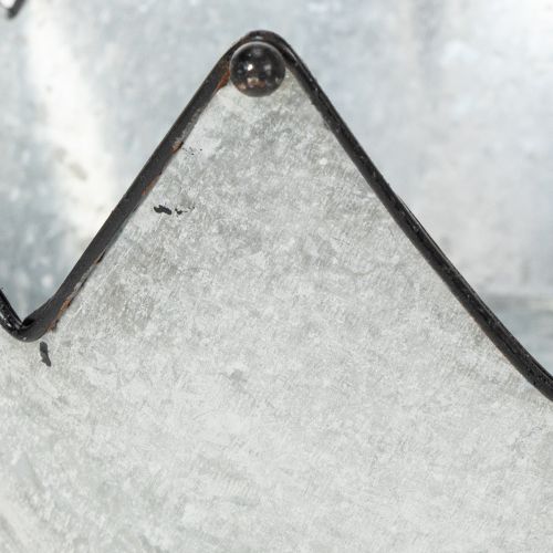 položky Dekorativní miska kovová korunka Ø26,5/22,5/19cm sada 3 kusů