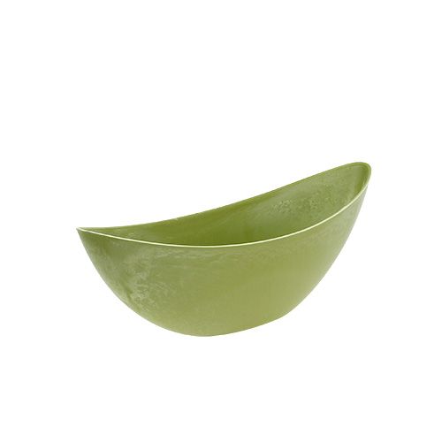 položky Dekorační miska plastová světle zelená 39cm x 13cm H13cm 1 kus