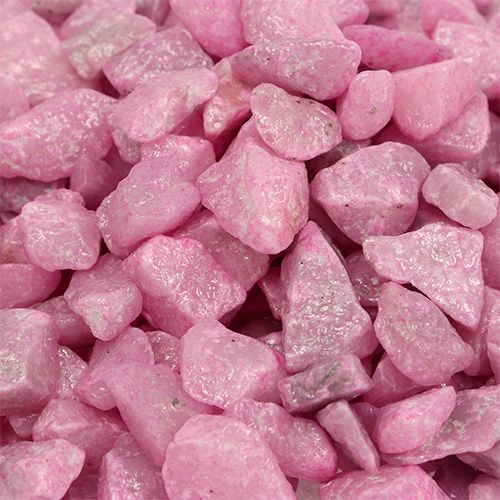 Floristik24 Dekorační kameny 9mm - 13mm růžové 2kg