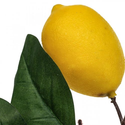Deco Branch Mediterranean Deco Lemons Artificial 30cm