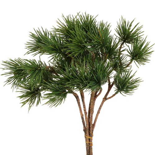 Dekorativní větvičky borovice umělé borovicové větvičky zelené 28cm 6 ks
