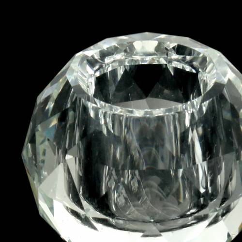 Floristik24 Svícen diamantový čirý Ø5cm stolní dekorace