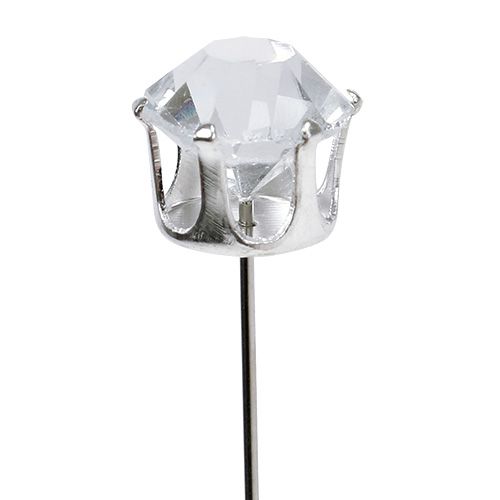 položky Diamantová jehla stříbrná Ø10mm L6cm 36ks