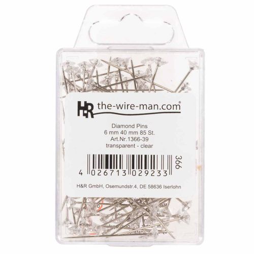 Diamantové jehly Ø6mm trans