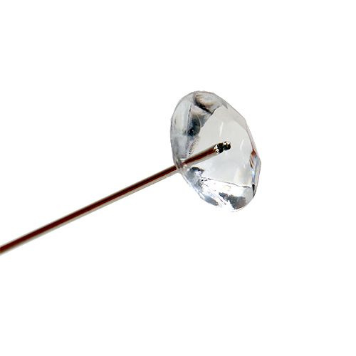 položky Diamantové jehly Ø6mm trans čiré 85 kusů