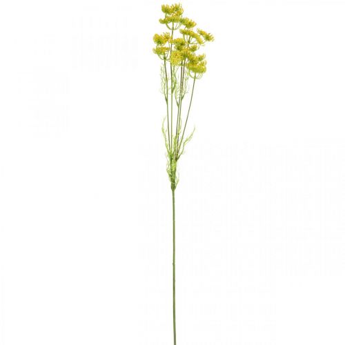 Floristik24 Žlutý kopr Umělý bylinkový kopr na ozdobu L80cm