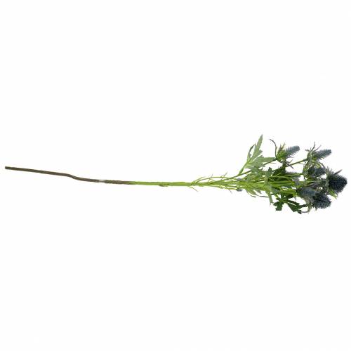 Floristik24 Umělá květina bodlák modrý 70cm