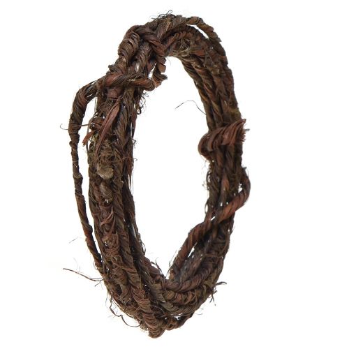 položky Drát Rustikální Tmavě hnědý bižuterní drát rustikální 3-5mm 3m