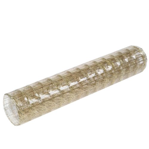 položky Drátěné pletivo zlatý ozdobný drát 35cm 5m