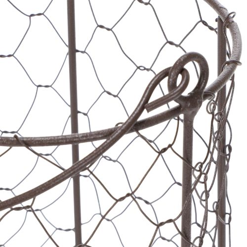 položky Sada drátěných košů ideální pro použití v kuchyni nebo na zahradě, 25 cm, 1 sada