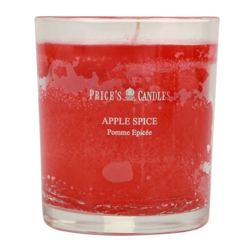 Floristik24 Vonná svíčka ve skle vonná svíčka Christmas Apple Spice V8cm