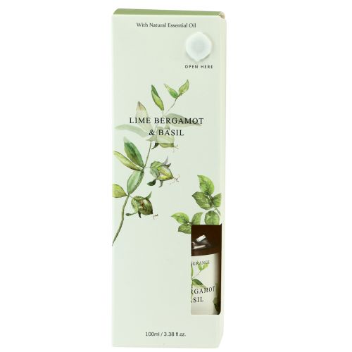 položky Vonné tyčinky pokojová vůně limetka bergamot bazalka 100ml