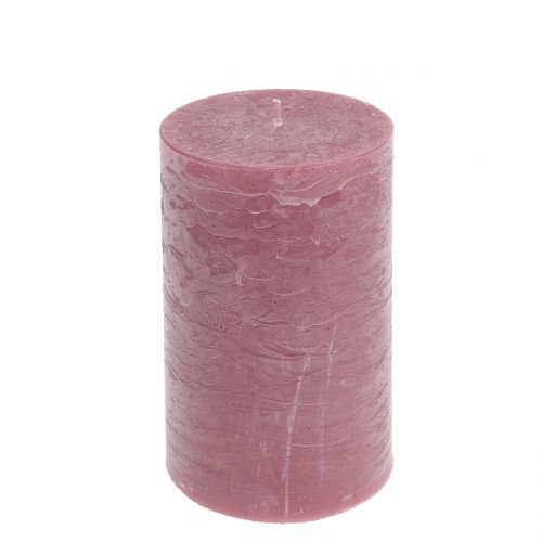 položky Jednobarevné svíčky starorůžové 85x150mm 2ks