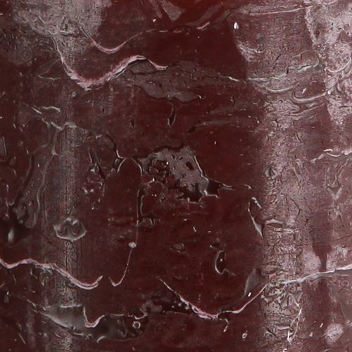 položky Jednobarevné svíčky Burgundské sloupové svíčky 70×120mm 4 ks