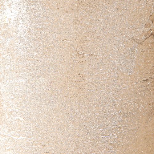 položky Jednobarevné svíčky platinové 60x80mm 4ks