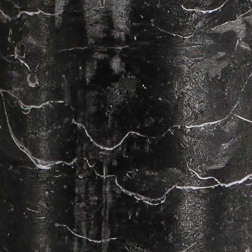 položky Jednobarevné svíčky černé sloupové svíčky 70×120mm 4 ks