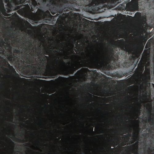 položky Jednobarevné svíčky černé sloupové svíčky 70×80mm 4 ks