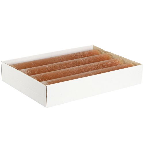 položky Jednobarevné svíčky tyčové svíčky karamelové 50x300mm 4 ks