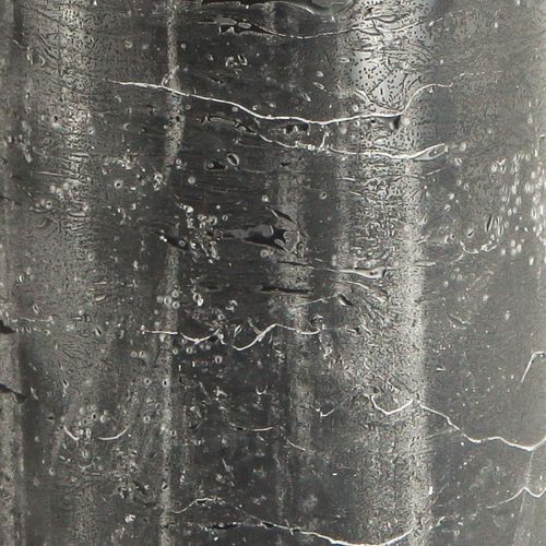 položky Jednobarevné sloupové svíčky v antracitové barvě 85x200mm 2 kusy