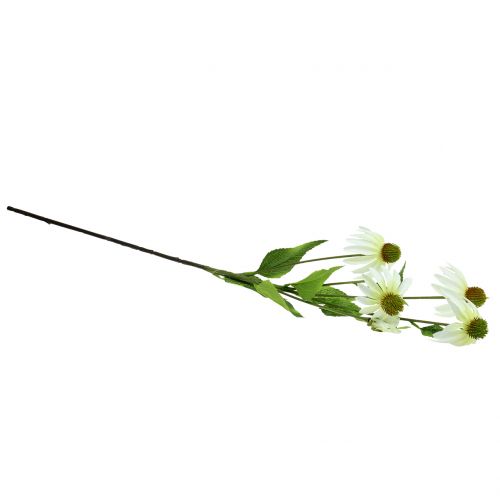 položky Echinacea květ umělý bílý 90cm