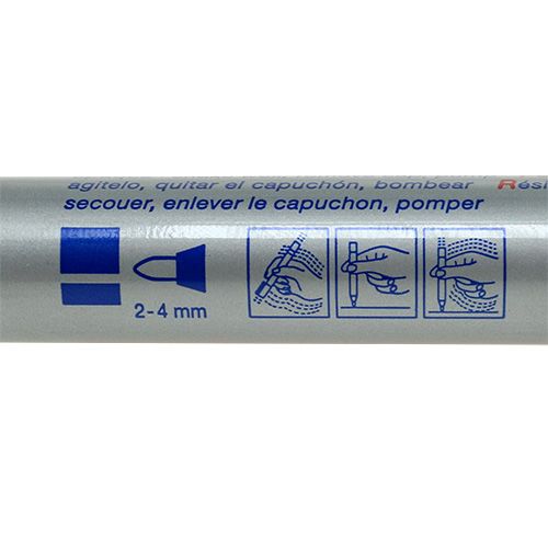 položky Edding® 750 barevný značkovač stříbrný