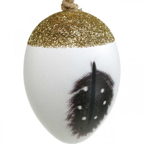 položky Ušlechtilá vajíčka na zavěšení, jaro, kraslice s jarním motivem, ozdobná vajíčka v dřevěné krabičce, velikonoční dekorace 6ks